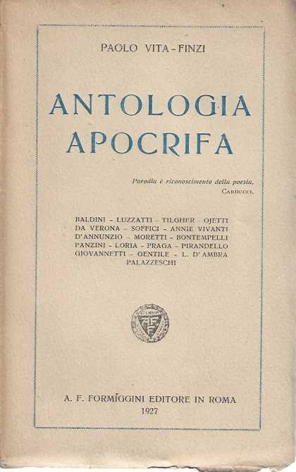 Antologia apocrifa – DR Books